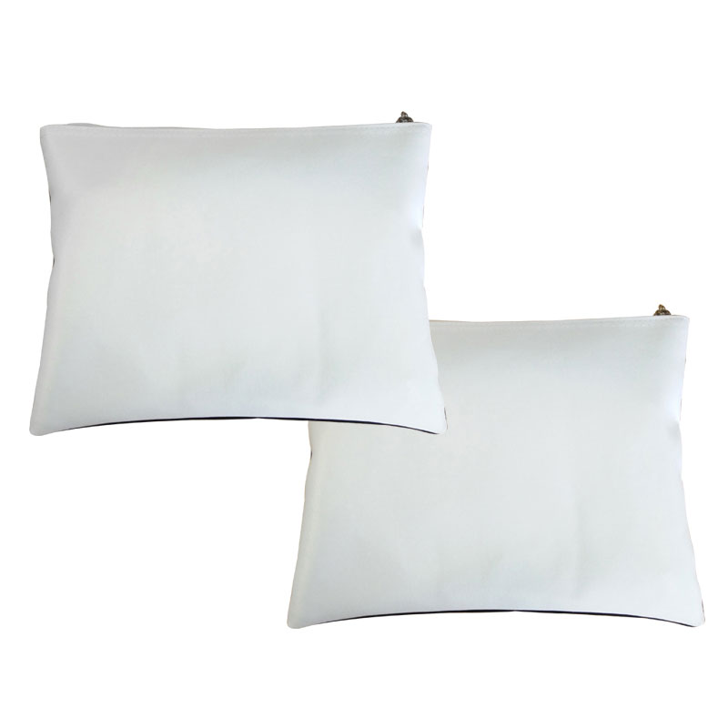 Sublimation Fabric Cosmetic Bag/Pencil Bag - L Size Sublimation Fabric Cosmetic Bag/Pencil Bag - L Size