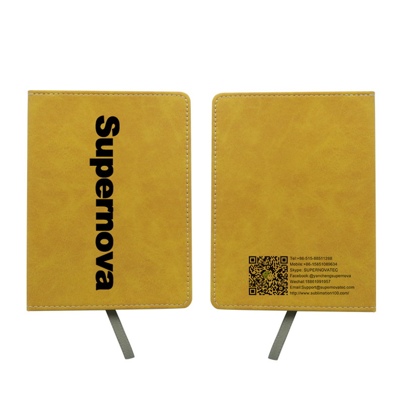 Sublimation Color Leather Notebook - A6 Size Sublimation Color Leather Notebook - A6 Size