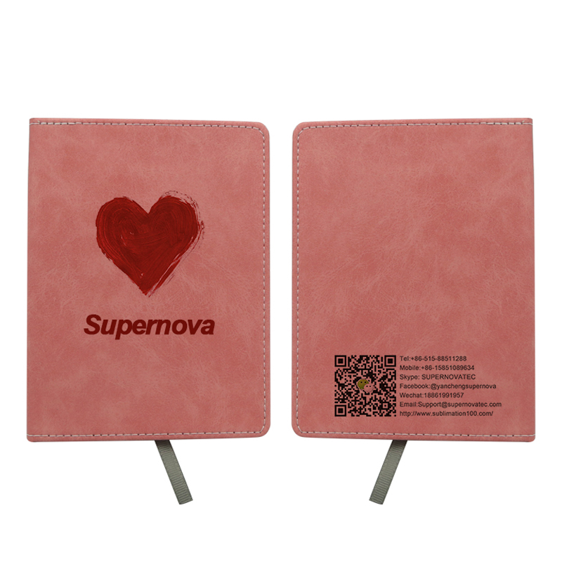 Sublimation Color Leather notebook - A4 Size