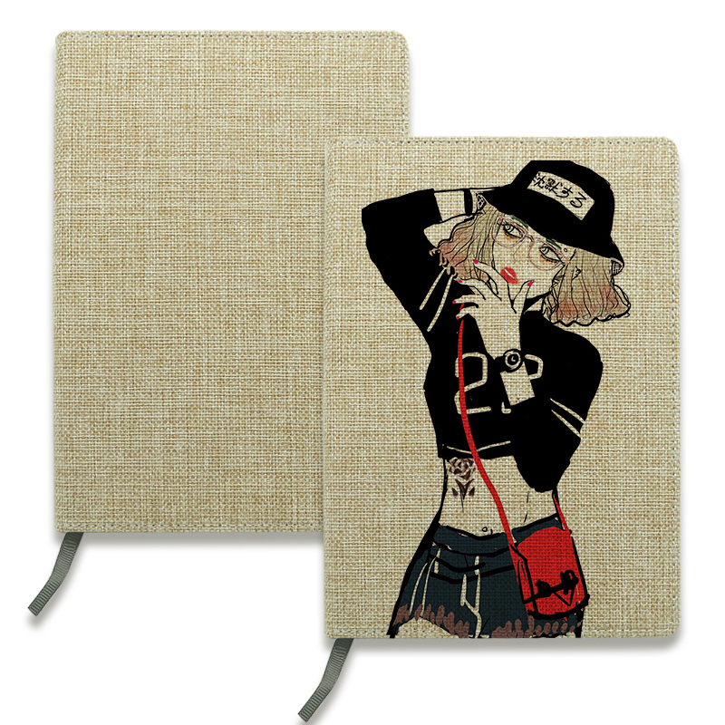 Sublimation Jute Notebook - A4 Size