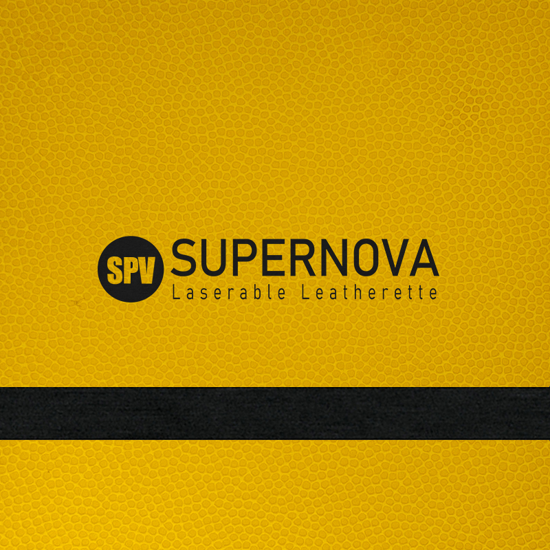 Football texture laserable leatherette sheets with adhesive/without adhesive