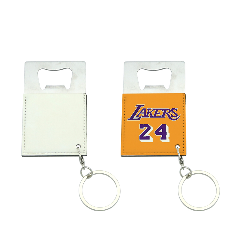 Sublimation Leatherette Stainless Steel Credit Card Shape Bottle Opener Sublimation Leatherette Stainless Steel Credit Card Shape Bottle Opener