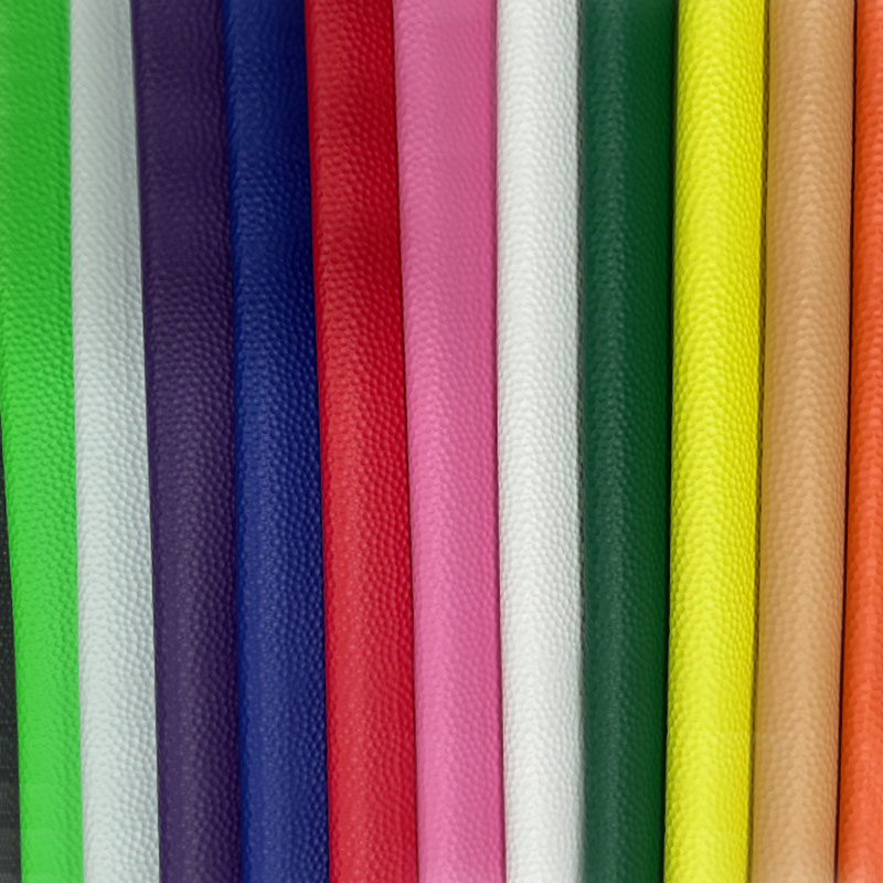 Golf texture laserable leatherette sheets with adhesive/without adhesive